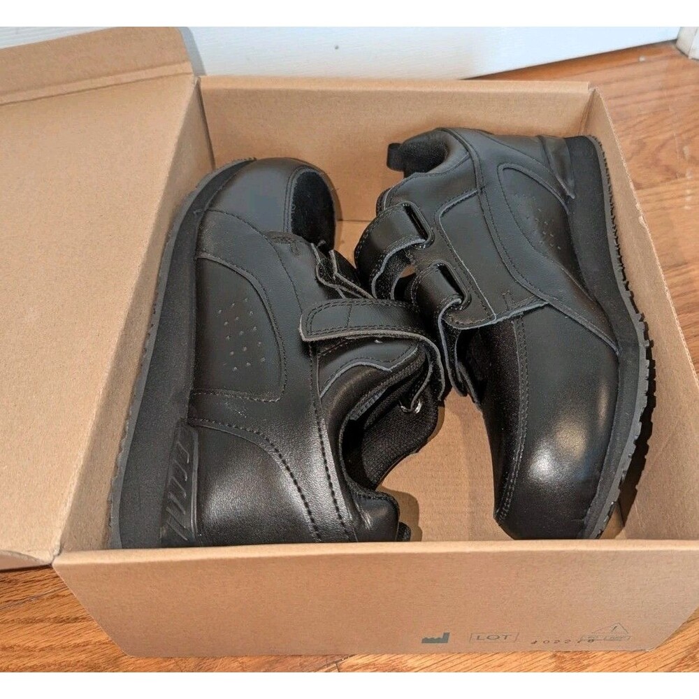 Pedors Black Orthopedic Shoes Ped 800X M 7.5/ W 9.5 Wide Swollen Feet Diabetic